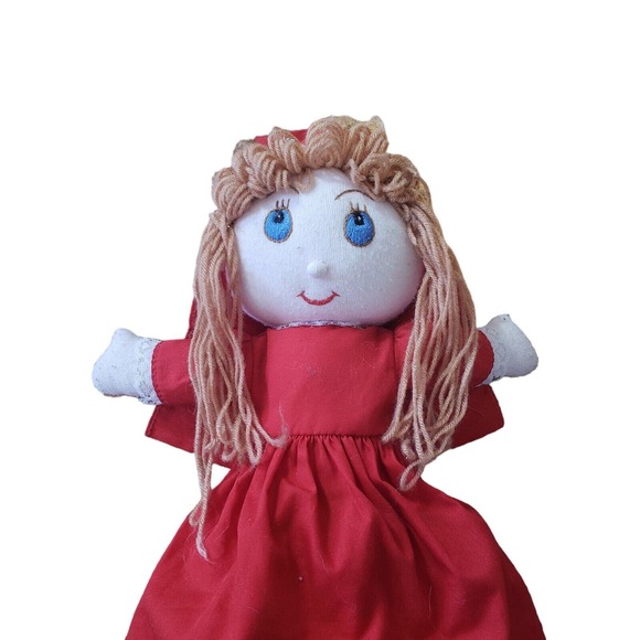 Vintage Topsy Turvy Red Riding Hood Fairy Tale Doll Grandma Wolf See Description - Picture 2 of 10